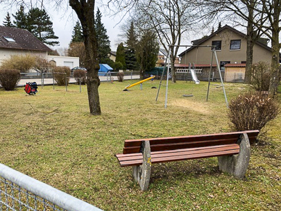 Der Spielplatz Wiesenstraße in Klosterlechfeld.